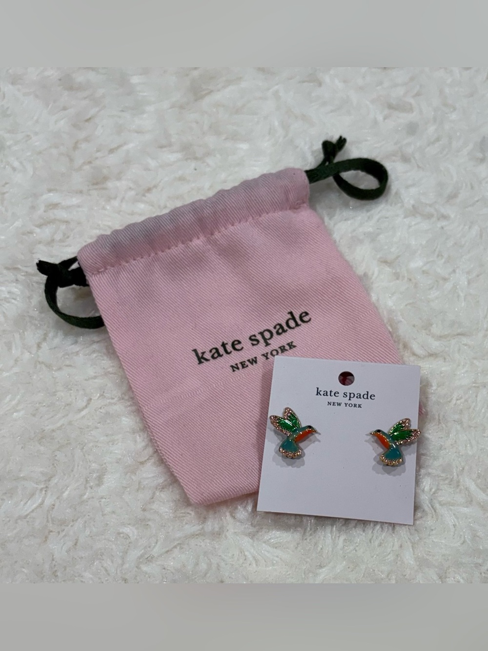 Kate Spade Hummingbird Stud Earrings